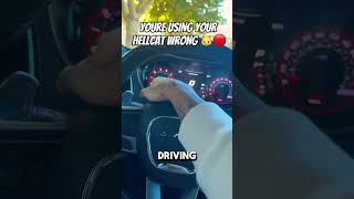 STOP USING ECO MODE IN YOURE HELLCAT srt hellcat mopar srtpowered redeye trending reels [upl. by Yrellav]