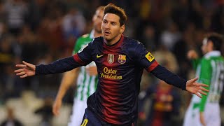 How Good was Lionel Messi at 2012 Season [upl. by Chastain]