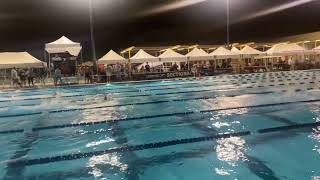 Jason Sugihara 2024 Speedo Sectionals 800 FR Relay Swim Neptune Gold Ln 5 3rd Leg [upl. by Constantina]