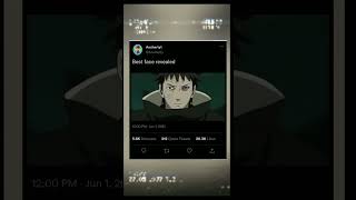 Best face revealed Obito rocked Kakashi shocked naruto obito animeshorts anime [upl. by Esenaj]