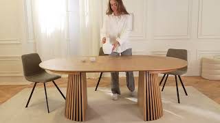 Table ronde extensible Galia [upl. by Lovell258]