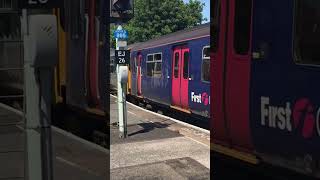 150232 and 150238 depart from Topsham with a train to Exeter [upl. by Aneala]