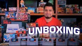 SUPER NINTENDO  UNBOXING RETRO I FEDELOBO [upl. by Yreva133]