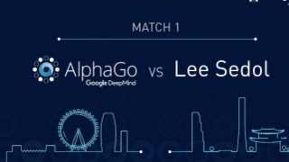 Google DeepMind Challenge Match 1 AlphaGo vs Lee Sedol [upl. by Enoyrt951]