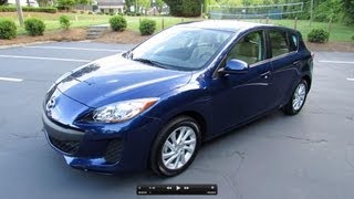 2012 Mazda3 Skyactiv Hatchback 6spd Start up Exhaust Test Drive and In Depth Review [upl. by Idner]