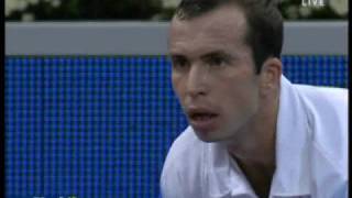 Madrid 08 2R Roger v Stepanek Highlights Pt 1 [upl. by Amalie]