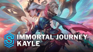 Immortal Journey Kayle Skin Spotlight  League of Legends [upl. by Draneb]