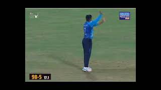 Kamau Leverock in Legends Cricket Action [upl. by Ettenrahs822]