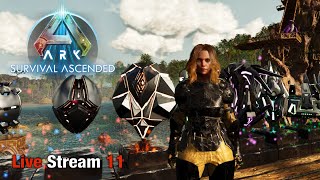 Ark Survival Ascended  Making Much Progress  Livestream Ep11 [upl. by Yddur]