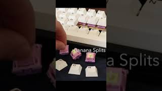 Banana Splits Stock vs Lubed vs Lube and Filmed Switch Comparison Shorts [upl. by Llevol]