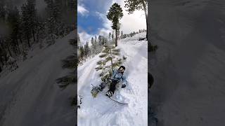 hi tree 🌲 snowboard snowboarding fail [upl. by Mead]