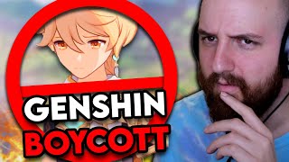 Content Creators BOYCOTTING Genshin Impact  Tectone Reacts [upl. by Terence604]