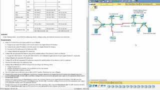 CCNA v6 Packet Tracer 4511 Skills Integration Challenge [upl. by Brott]