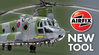 NEW TOOL  Boeing Chinook HC1  172 Scale  Airfix [upl. by Kristine]