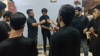 Qasid Mera khat leja  Busheri Circle Matam  Zain Abbas  Karachi  Pursadari [upl. by Khajeh113]