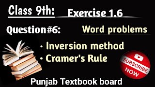 Class 9th Exercise 16 Question6 Science group Punjab Textbook Board📚📘 [upl. by Aseret]