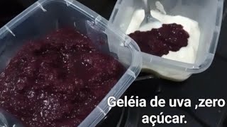 Geléia de uva com maçã 🍎 sem açúcar [upl. by Greenwell]