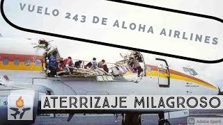 243 Aloha Airlines  1988  Descompresión explosiva [upl. by Livi250]