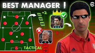 Rasons Why Arteta is the Best Manager  A Comparison with Deschamps in efootball mobile [upl. by Sapowith]