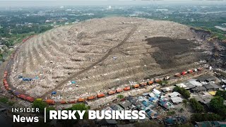 Why People Risk Their Lives At One Of The Largest Landfills In The World  Risky Business [upl. by Grishilda]