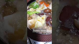 Sumo stew Chanko nabe japanese food japanesefood japan tokyo stew japanese japanfood [upl. by Mathi]