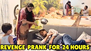 Revenge Prank for 24 Hours  Gussay Main TShirt Phar Di 🤣 [upl. by Harak]