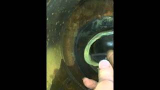 How to remove impeller from 3quot trash pump [upl. by Baldridge]