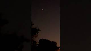 Falcon 9s First Stage Launch to Landing Zone 4 Seen it from My Carport Laguna Woods just Right Now [upl. by Sadler385]