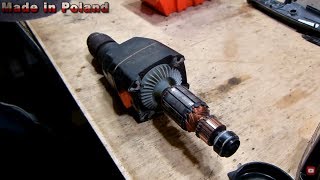 Repair and Refresh 32 Year Old AEG Drill [upl. by Mosera]