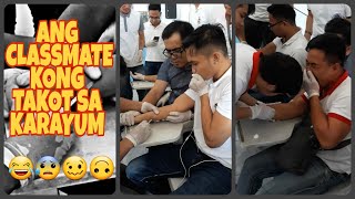 FUNNY VIDEO ANG KLASMEYT KONG TAKOT SA KARAYUM  Sailors training MeFA [upl. by Litnahs]