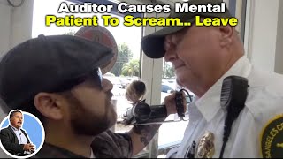 Auditor Causes Mental Patient To Scream Leave [upl. by Mozelle]