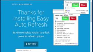 How to Register Easy Auto Refresh [upl. by Meedan]