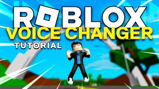 How to use voice changer in Roblox for free with Voicemod [upl. by Anead]