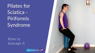 Pilates for Sciatica  Piriformis Syndrome and how to treat it [upl. by Aihsoek]