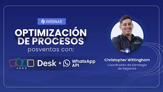 🟢ZOHO DESK➕ WHATSAPP API  Como utilizarlos Demostración [upl. by Chapman347]