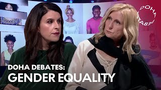 Gender Equality  FULL DEBATE  Doha Debates With Christina Hoff Sommers Ayishat Akanbi amp More [upl. by Gnex]