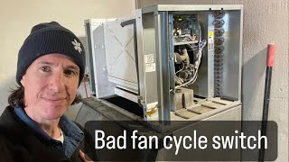 IceOMatic ice machine not working  bad fan cycle switch [upl. by Gosney46]