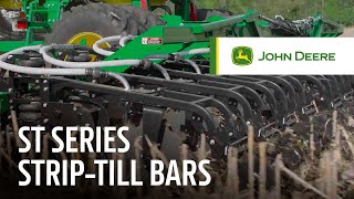 ST Series StripTill Bars  John Deere [upl. by Enois418]