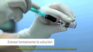 Tutorial Inyección en Bolo Carboximaltosa de Hierro Ferinject [upl. by Verine]