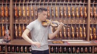 Jacob Stainer 1655  Violin Demonstration [upl. by Huesman582]