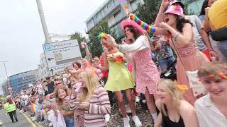 Pride Parade Brighton Aug 3rd 2024  Highlights [upl. by Abisia]