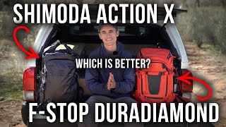 Best Camera Backpack for AdventureHiking  Shimoda Action X vs fstop DuraDiamond [upl. by Malena]