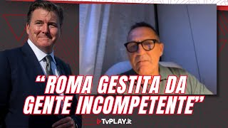 quotLa ROMA è Gestita Da INCOMPETENTIquot  Di Livio CHOC SullESONERO di De Rossi [upl. by Airamzul]