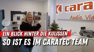 So ist es im Caratec Team ➡️ Rundgang 🚐 Sound Smart TV Alarm Internet amp mehr für Camper [upl. by Rhyne604]