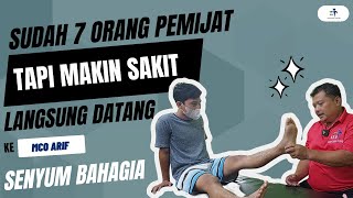 SUDAH KE 7 ORANG UNTUK PENANGANAN CEDERA ANKLE NAMUN BELUM MAKSIMAL PASIEN DARI KEBUMEN KE MCO ARIF [upl. by Annovahs284]