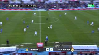 La Liga 16 02 2014 Getafe vs Real Madrid CF  HD  Full Match  2ND  Spanish Commentary [upl. by Ahseniuq778]