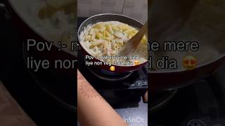 WHITE SAUCE PASTA 😋🤤🤤 youtubeshorts shorts [upl. by Leiram]