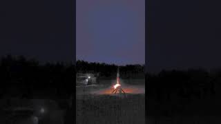 Estes Saturn V  Launch at Dusk [upl. by Philan]