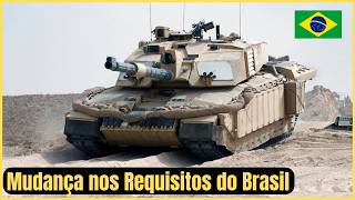 Exército Muda Requisitos para Novo Tanque  No Que Implica Para o Futuro Carro de Combate do Brasil [upl. by Ednarb]