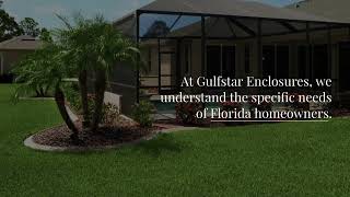 Patio Enclosures Hypoluxo Florida  Gulfstar Enclosures of Palm Beach County [upl. by Marlo]